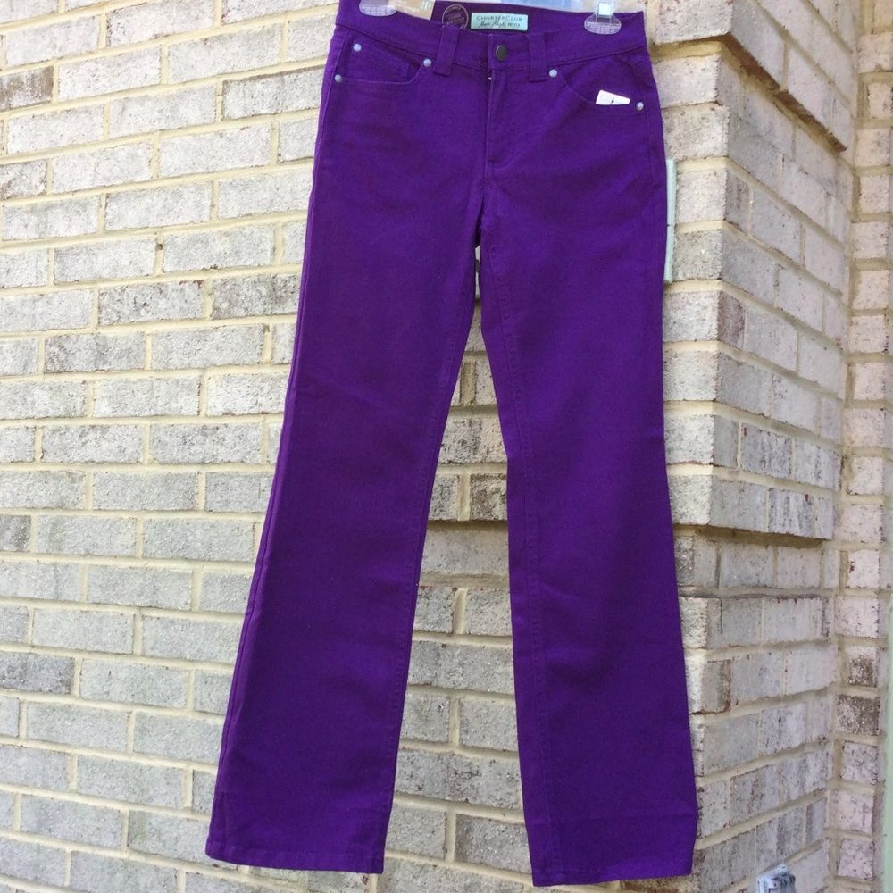 Charter Club Tummy Slimming Bootcut Denim Jean